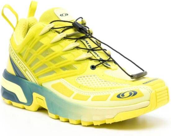 Salomon Advanced ACS Pro panelled sneakers Yellow