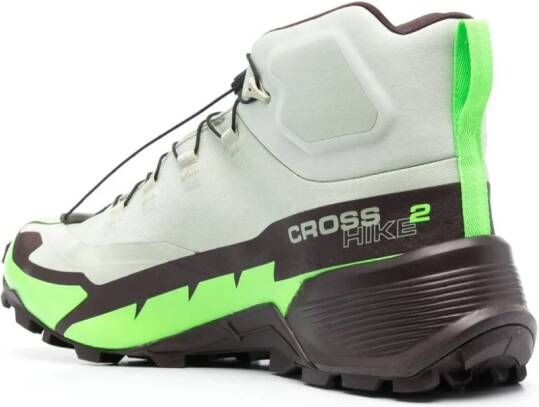 Salomon Cross Hike 2 Gore-Tex mid-top sneakers Green