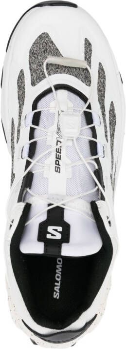 Salomon multi-panel lace-up sneakers White