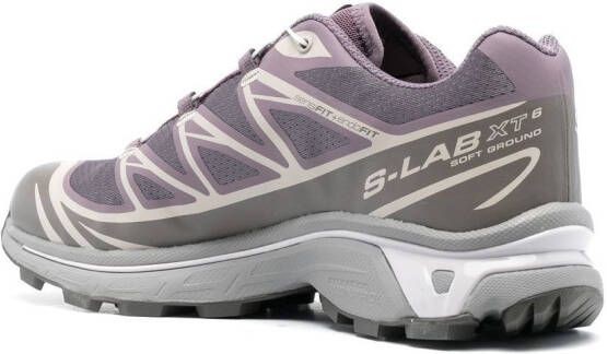 Salomon XT-6 panelled sneakers Grey