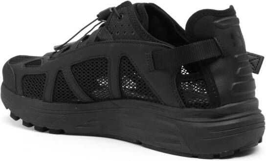 Salomon Techsonic panelled sneakers Black