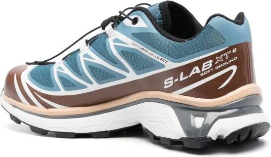 Salomon XT-6 Aegean lace-up sneakers Blue