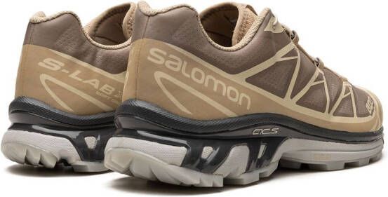 Salomon XT-6 Clear low-top sneakers Brown