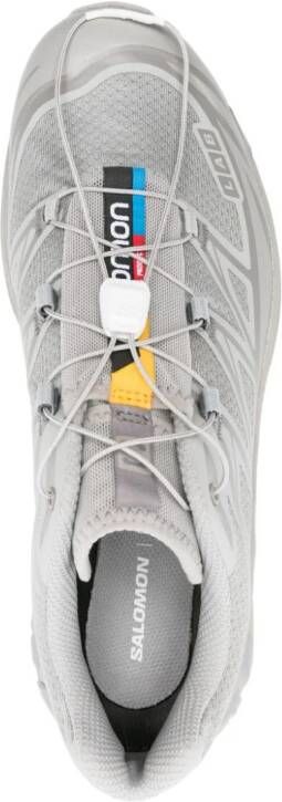 Salomon XT-6 panelled mesh sneakers Grey