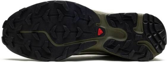 Salomon XT-6 panelled sneakers Green