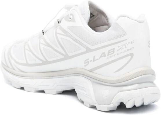 Salomon XT-6 ribbed sneakers White