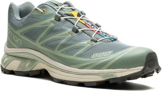 Salomon XT-6 trail running sneakers Green
