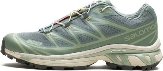 Salomon XT-6 trail running sneakers Green
