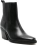 SAMSOE Sophia leather boots Black - Thumbnail 2