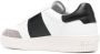 SANDRO debossed-logo low-top sneakers White - Thumbnail 3