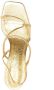SANDRO Faye metallic strappy sandals Gold - Thumbnail 4