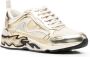 SANDRO flame-detail low-top sneakers Gold - Thumbnail 2