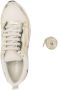 SANDRO flame-detail low-top sneakers Gold - Thumbnail 4