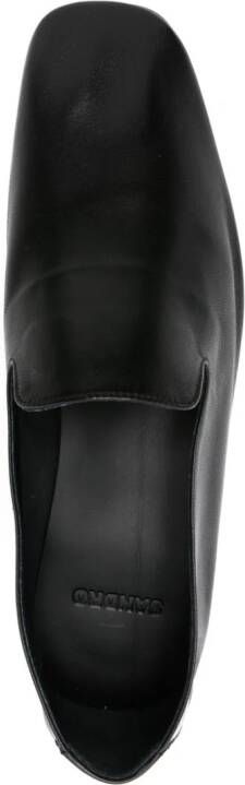 SANDRO Leonardo leather loafers Black