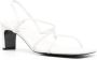 SANDRO open-toe heeled sandals White - Thumbnail 2