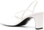 SANDRO open-toe heeled sandals White - Thumbnail 3