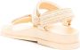 SANDRO woven-raffia touch-strap sandals Neutrals - Thumbnail 3