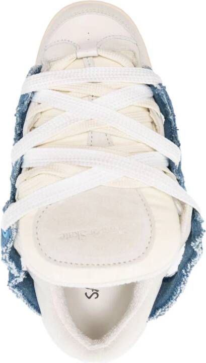 SANTHA Model 1 panelled sneakers White