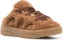 SANTHA Model 1 suede slippers Brown - Thumbnail 2