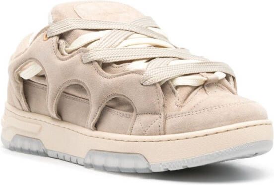 SANTHA Model 1 suede sneakers Neutrals