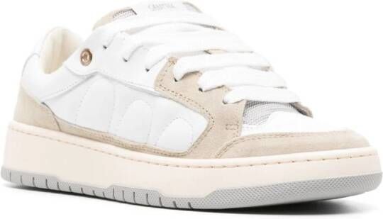 SANTHA Model 2 leather sneakers Neutrals