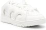 SANTHA panelled lace-up sneakers White - Thumbnail 2