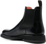 Santoni 35mm polished leather Chelsea boots Black - Thumbnail 3