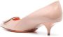 Santoni 50mm pointed-toe patent leather pumps Pink - Thumbnail 3