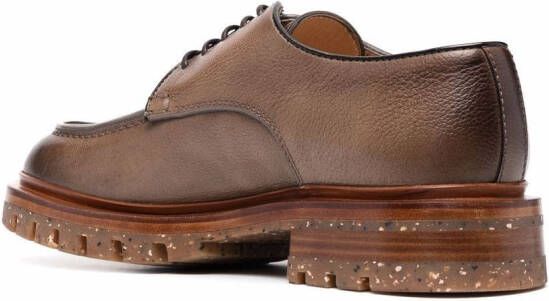 Santoni Adler derby shoes Brown