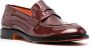 Santoni Alfie patent-leather penny loafers Red - Thumbnail 2