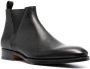 Santoni almond toe ankle boots Black - Thumbnail 2