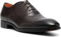 Santoni leather Oxford shoes Black - Thumbnail 2