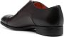 Santoni almond-toe lace-up leather shoes Brown - Thumbnail 3