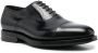 Santoni almond-toe leather derby shoes Black - Thumbnail 2