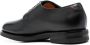 Santoni almond-toe leather derby shoes Black - Thumbnail 3