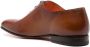Santoni almond-toe leather derby shoes Brown - Thumbnail 3
