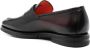 Santoni almond-toe leather penny loafers Red - Thumbnail 3