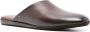 Santoni Beachy leather slippers Brown - Thumbnail 2