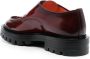 Santoni chunky leather loafers Red - Thumbnail 3