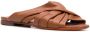 Santoni crossover sandals Brown - Thumbnail 2