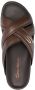 Santoni crossover-straps leather sandals Brown - Thumbnail 4