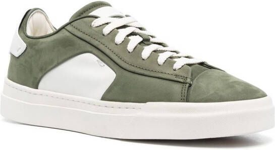 Santoni Darts low-top sneakers Green