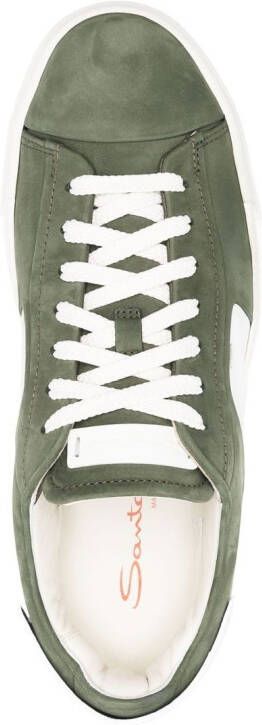 Santoni Darts low-top sneakers Green