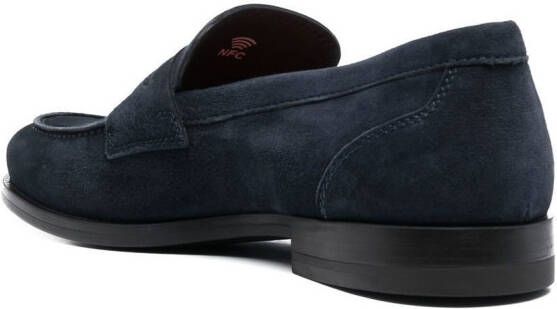 Santoni Diplomat slip-on loafers Blue