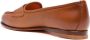 Santoni double-buckle leather loafers Brown - Thumbnail 3