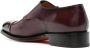 Santoni double-buckle leather monk shoes Red - Thumbnail 3
