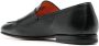 Santoni double-buckle leather shoes Black - Thumbnail 3