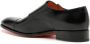 Santoni double-buckle leather shoes Black - Thumbnail 3