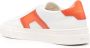 Santoni Double Buckle low-top leather sneakers White - Thumbnail 3