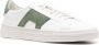 Santoni Double Buckle low-top leather sneakers White - Thumbnail 2